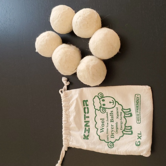 6 Eco-friendly organic wool dryer balls - Picture 2 of 7